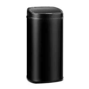 Automatic Motion Sensor Rubbish Bin 58L - Black
