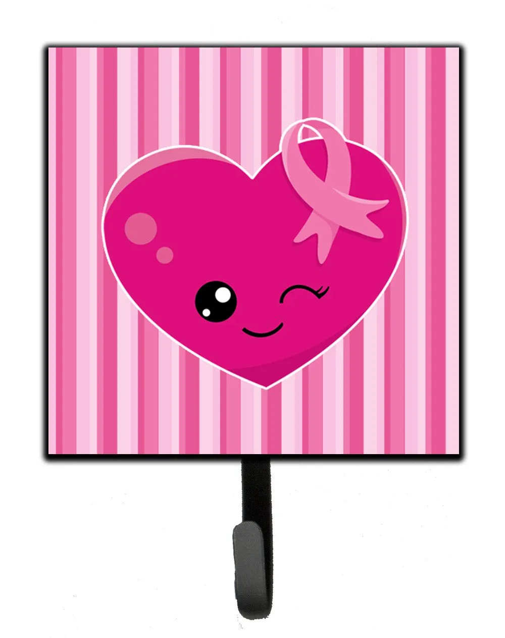 Breast Cancer Awareness Ribbon Heart Leash or Key Holder BB6982SH4 by Caroline's Treasures Dogs, Cats and Animals Decor