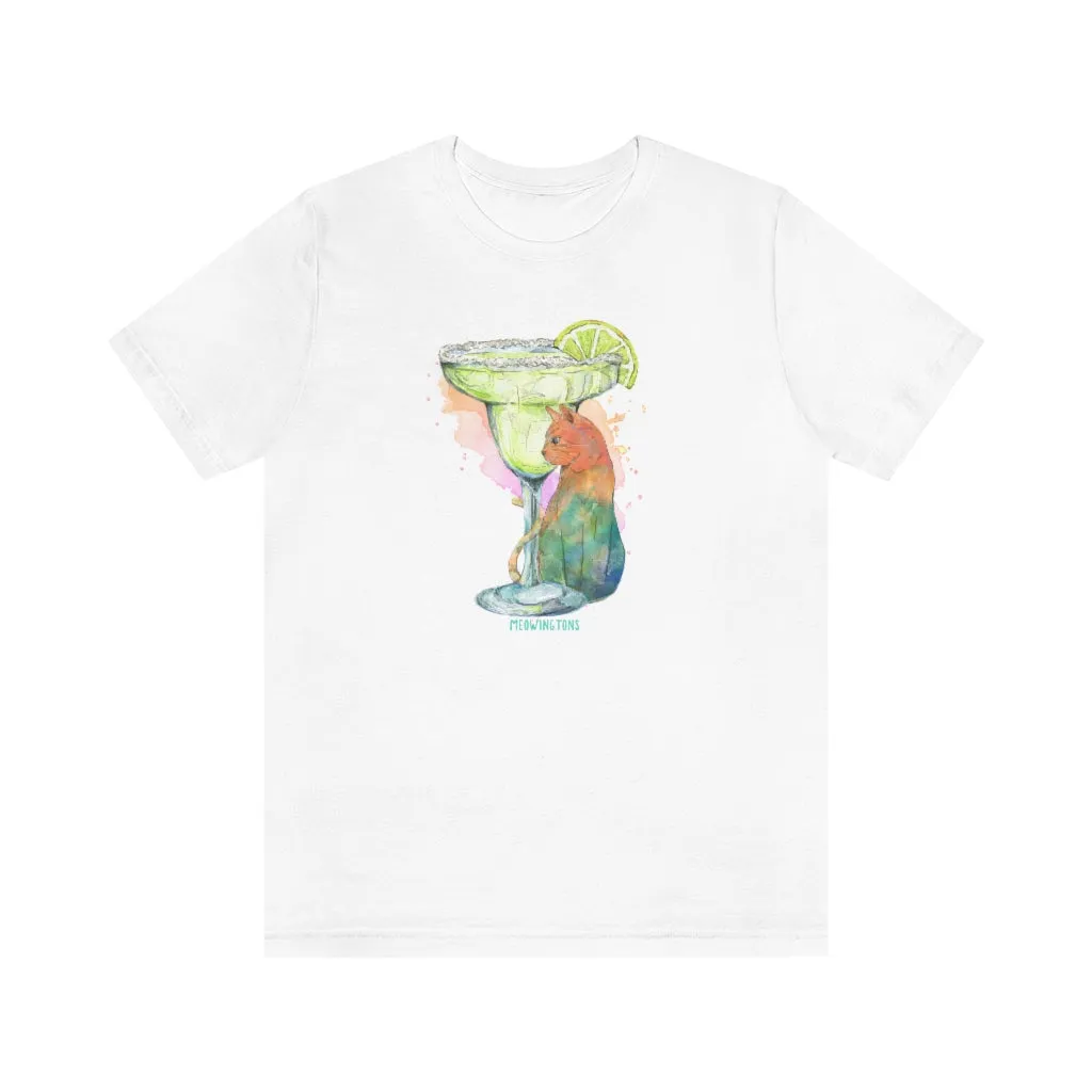 Cats & Cocktails Margarita Cat T-Shirt