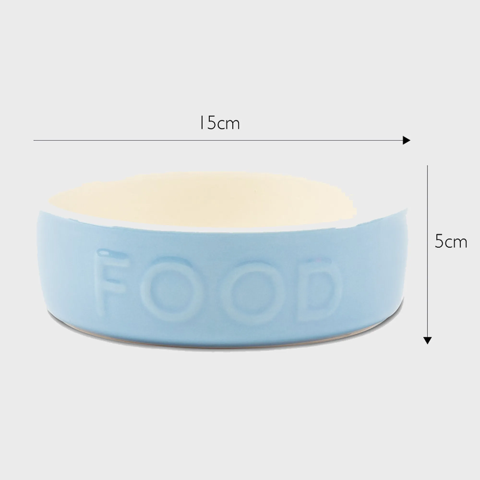 Ceramic Classic Dog Food Bowl
