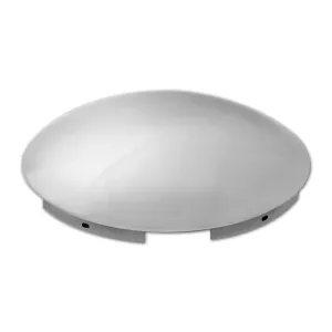Chrome Front Hub Cap 7/16" 5 Notch