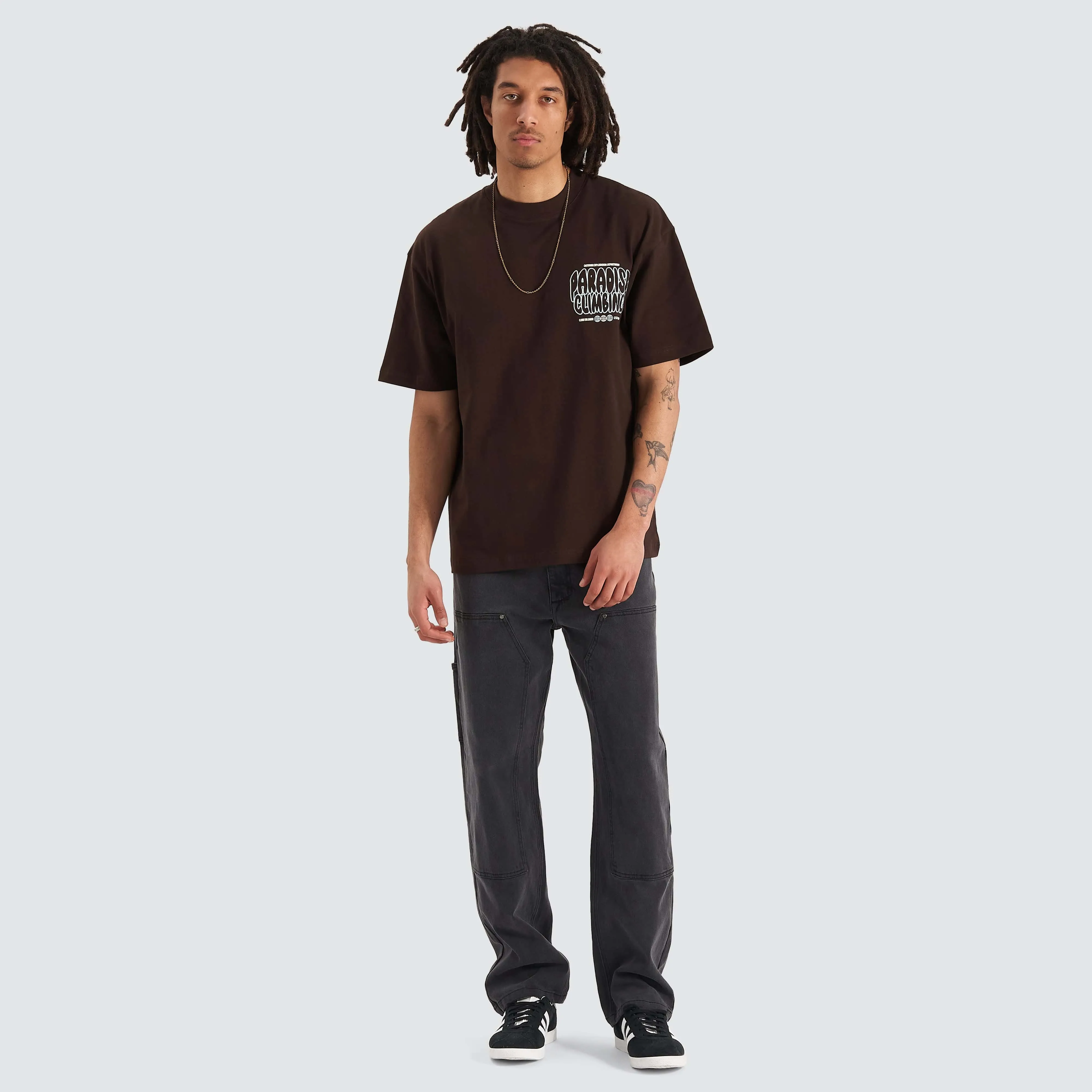 Climber Street Tee Dark Chocolate