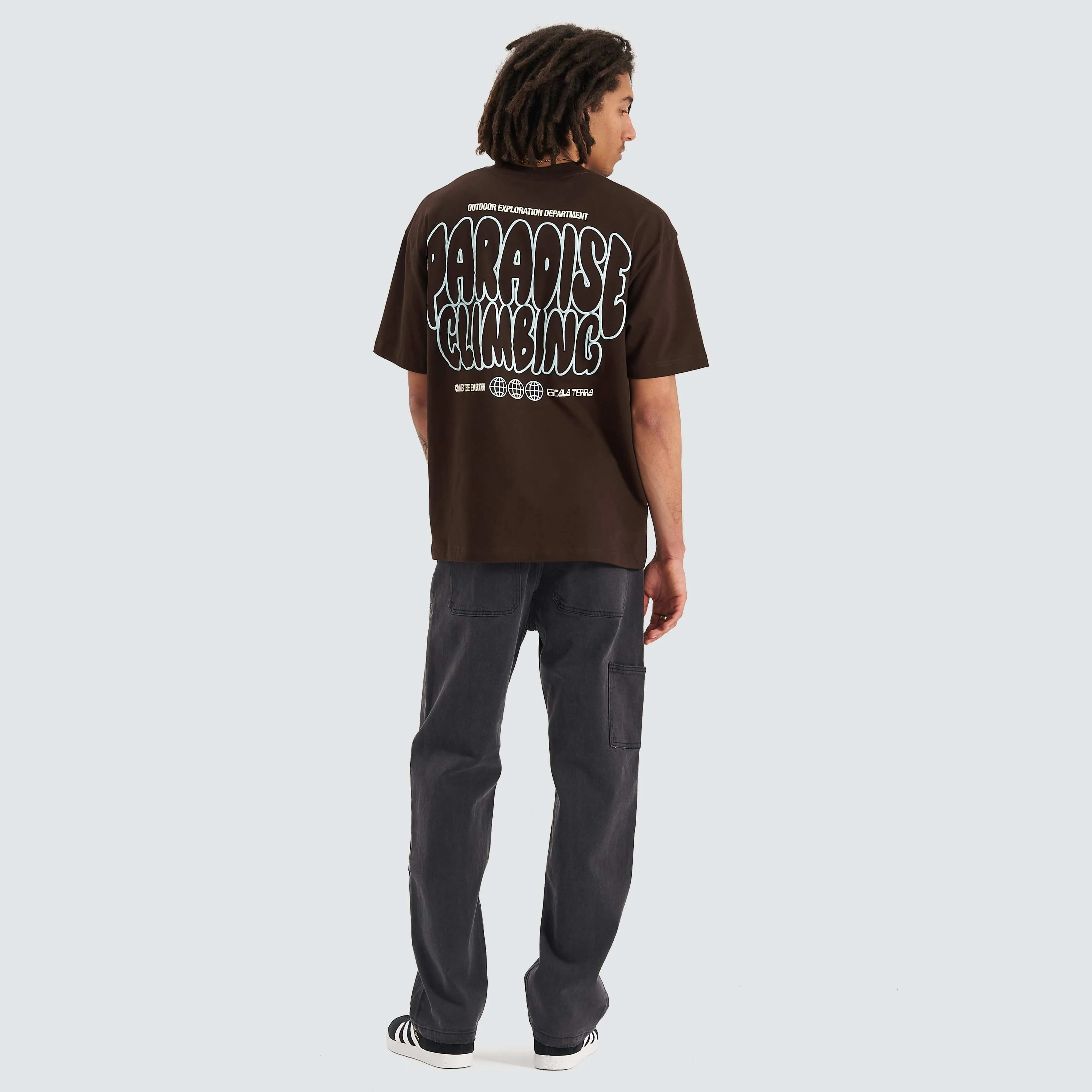 Climber Street Tee Dark Chocolate