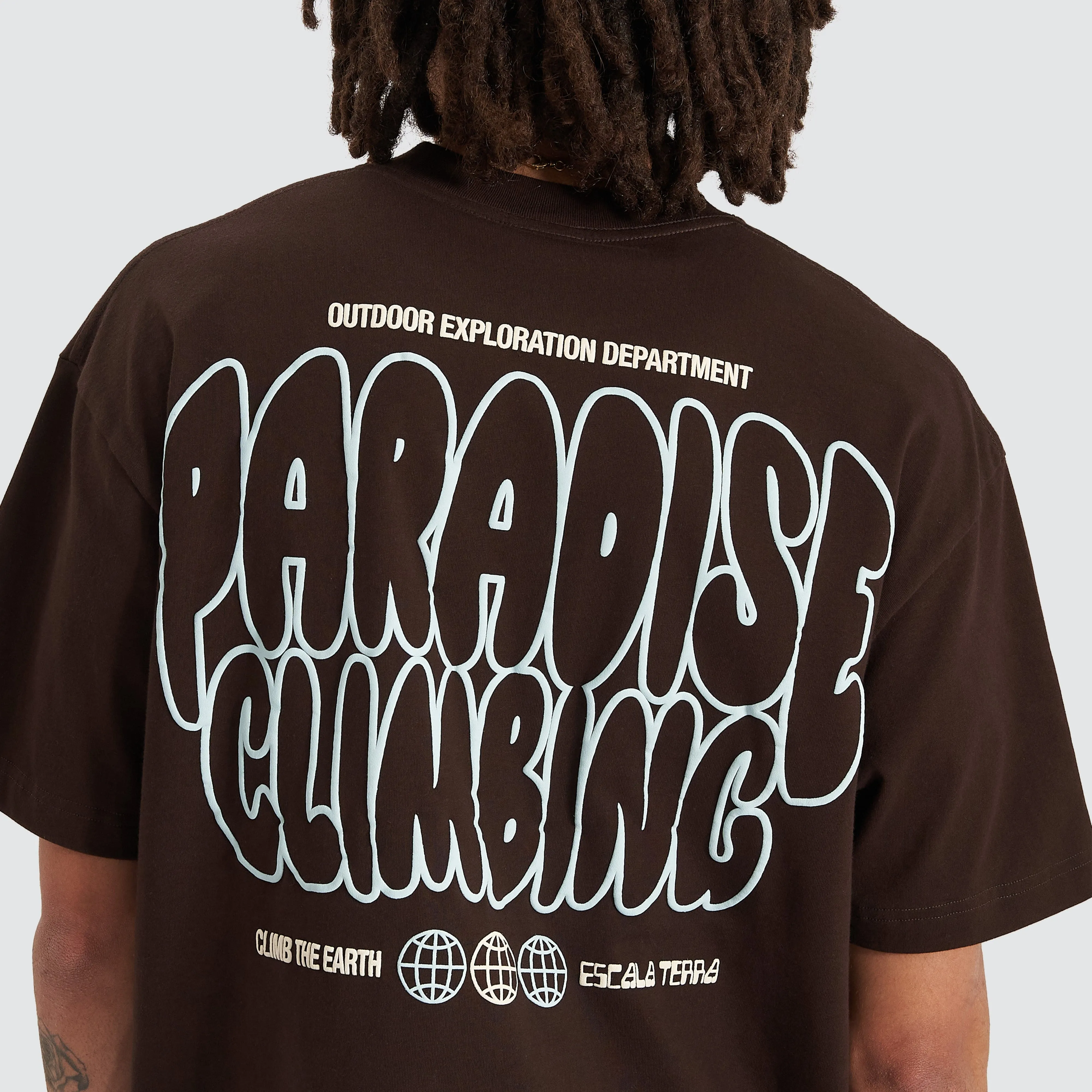 Climber Street Tee Dark Chocolate
