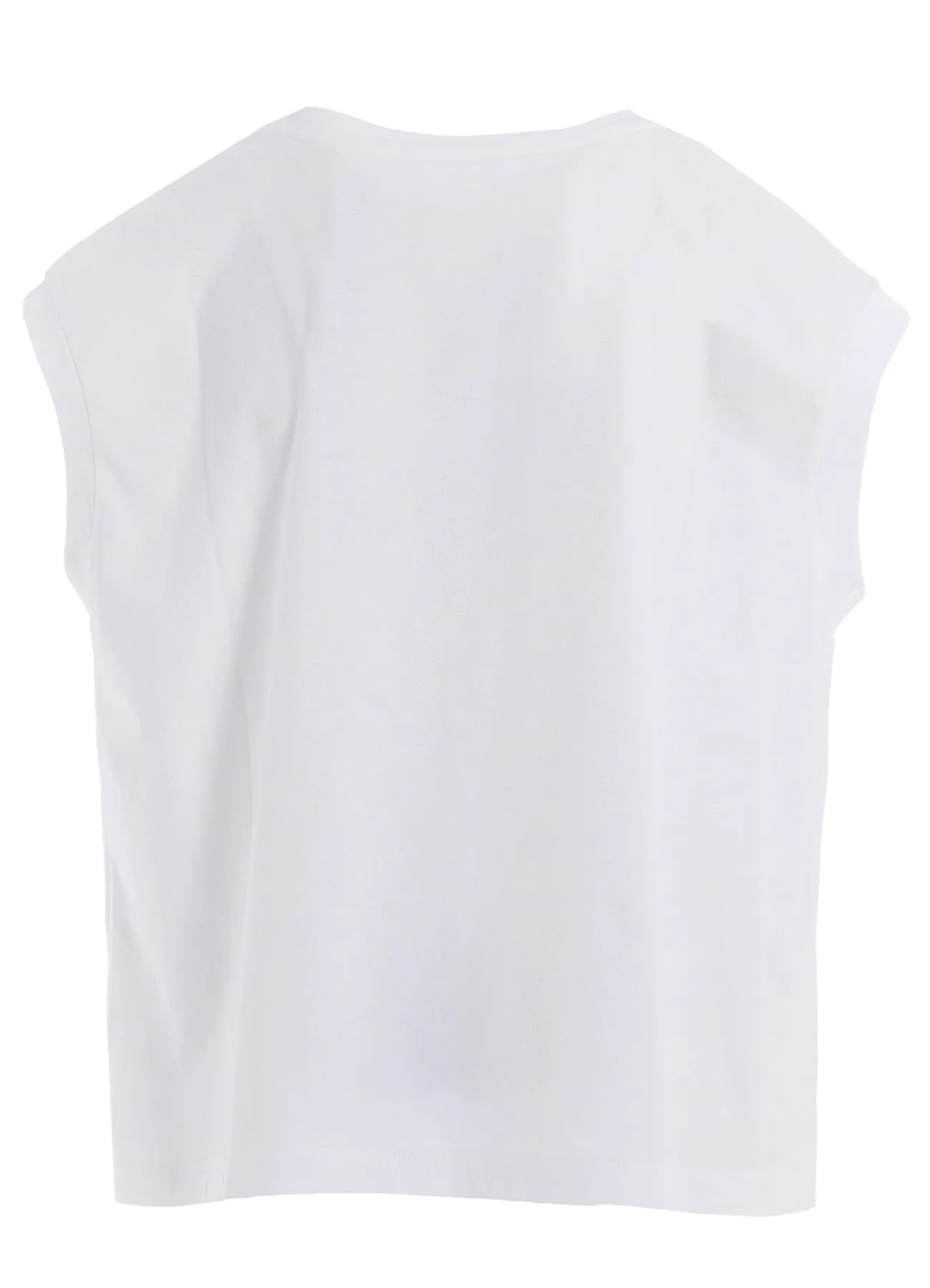 COTTON JERSEY BIRD PRINT FRENCH SLEEVE SHIRT