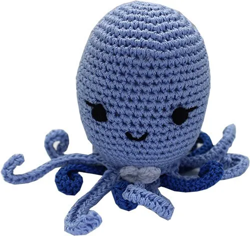 Knit Knacks Organic Cotton Cat Toy - Ocean Buddies
