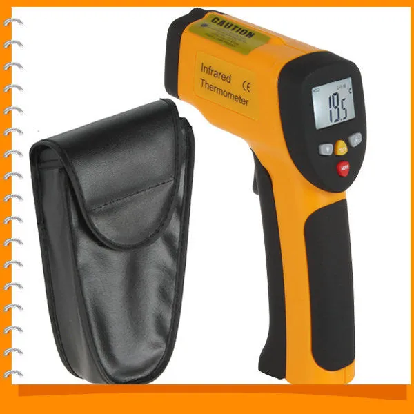 Non contact LCD Laser Gun Infrared Digital Electronic Industrial Thermometer Temperature Meter Gauge
