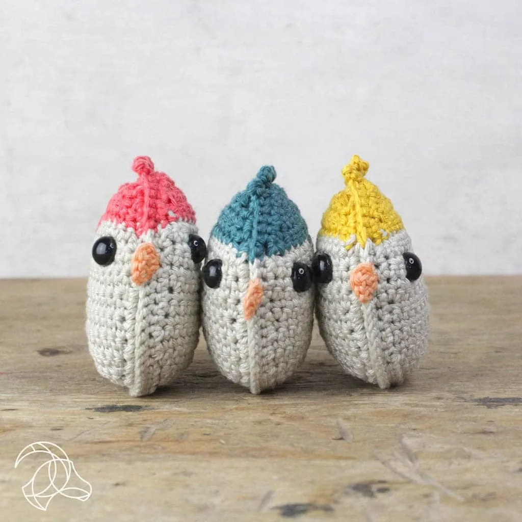 Red Bird Crochet Kit